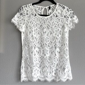 White Lace Top